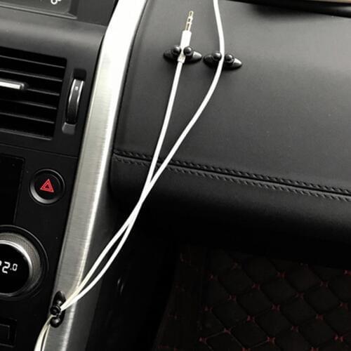 8pcs Car Wire Clip Stickers for Nissan Teana X-Trail Qashqai Livina Sylphy Tiida Sunny March Murano Geniss,Juke,Almera