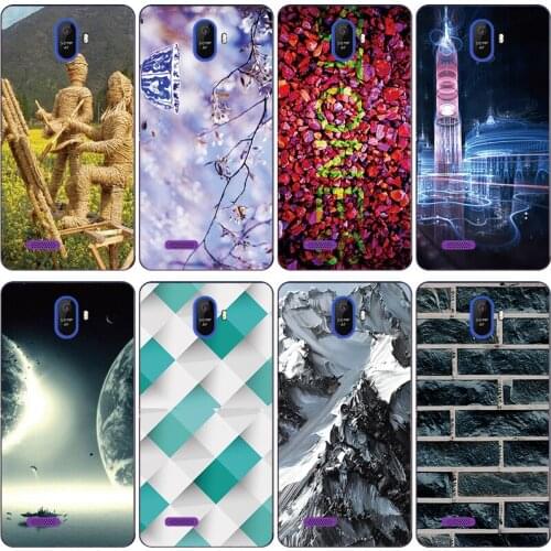 For BQ 5016G Choice Case Rose Wolf Cute Patterned Cover Soft Silicon Phone Case for BQ5016G Choice 5.0 inch Top Quality