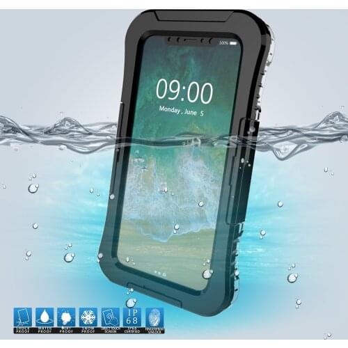 IP68 Waterproof Phone Case For iPhone 11 Pro Max X XR Clear Underwater Diving Cover For iPhone XS Max 6 6s 7 8 Plus 5 5s SE Case