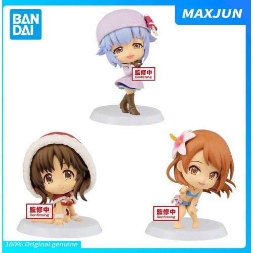 MAXJUN Genuine Anime Cinderella girls Figures Banpresto Totoki Airi Karen PVC Model toys THE IDOLM@STER mini Action figure doll