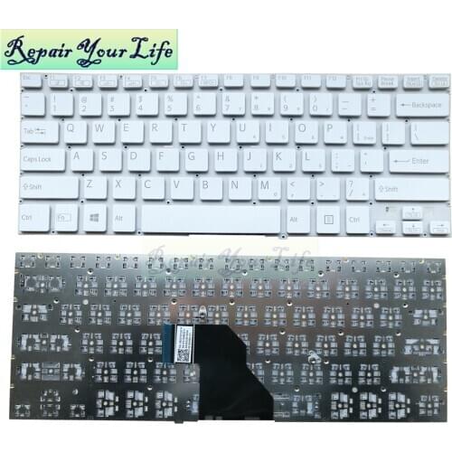 Laptop Keyboard for SONY SVF142C29U SVF142C29M SVF142C SVF142 SVF141 SVF1421E2E SVF1421L1E US English layout original 149237321