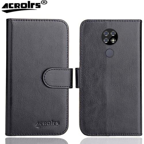 Cricket Ovation Case 6.5" 6 Colors Flip Fashion Soft Leather Crazy Horse Exclusive Phone Cover Cases Wallet