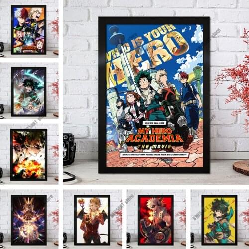 Japanese Anime Diamond Painting My Hero Academia Cross Stitch Kits Mosaic Diamond Embroidery Full Square Drill Home Decoration