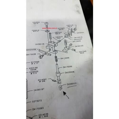Lonati Socks Machine L364 Use Knife Base D4380128