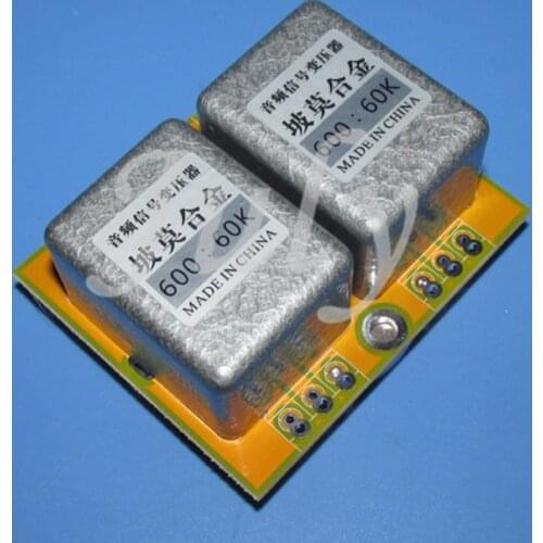 Permalloy 600Ω: 60K signal transformer, signal 10 times passive amplification, balanced single-ended conversion