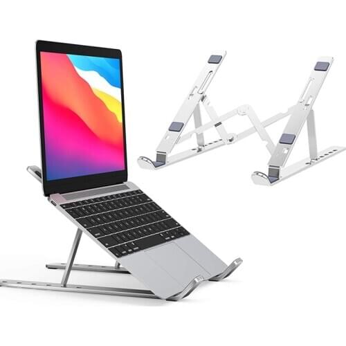 Foldable Laptop Stand For MacBook Pro Notebook Stand Aluminium Alloy Tablet Stand Portable Desktop Bracket PC Laptop Holder