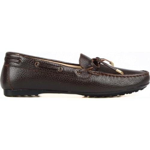 FootCourt Brown Women Loafers New Moccasins Women Flats Genuine Leather Female Ballet Shoes Ladies Espadrilles Low Heel Slip On