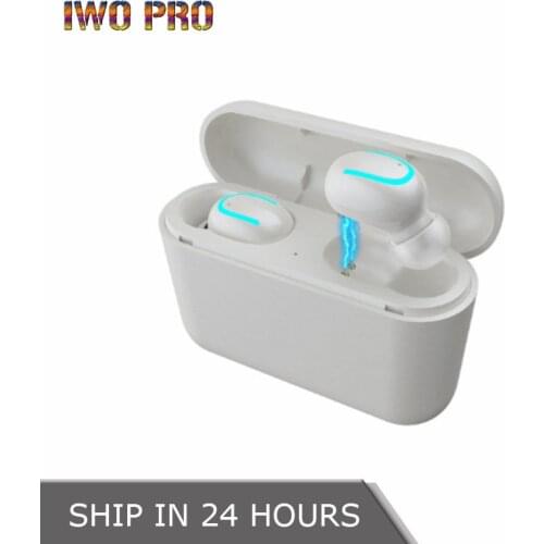 Q32 Bluetooth 5.0 Earphones TWS Wireless Bluetooth Earphone Handsfree Headphones Sports Earbuds Gaming Headset Phone PK HBQ