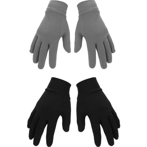 Cycling Gloves 1Pair Full Finger Anti slip Touch Screen Bike Gloves Winter Warm Windproof Bike Gloves Cycling Equipment