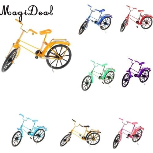 MagiDeal Retro Handicraft - Vintage Iron Bike Model Handmade Iron Bicycle Desktop Decoration Souvenirs Gift