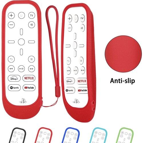 Protective Case Remote Control For Sony PS5 Game Console Media Gamepad Protector Skin-Friendly Protective Cover New