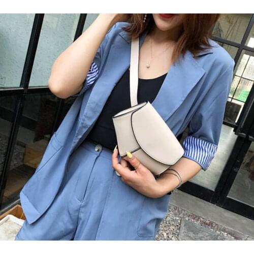 Women Lady Waist Chest Bag PU Leather Fashion for Mobile Phone Keys Money Outdoor -OPK