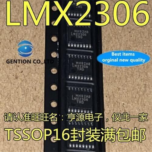 10Pcs LMX2306TMD LMX2306TMX LMX2306TM LMX2306 TSSOP16 in stock 100% new and original