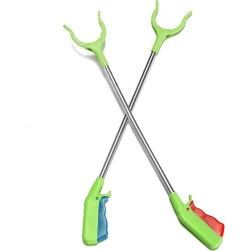 2X Clamp Waste Collector Garbage Claw Garbage End Tool Garden 60CM