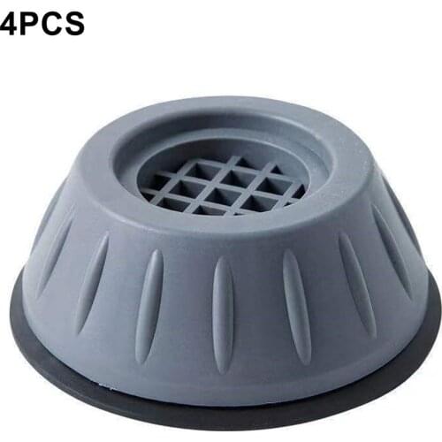 4Pcs Universal Anti-Vibration Feet Pads Washing Machine Rubber Mat Anti-Vibration Pad Dryer Refrigerator Base Fixed Non-Slip Pad