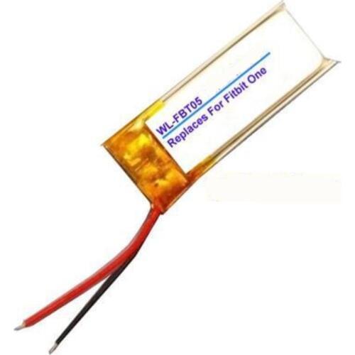 10pcs/lot TTVXO 60mAh Battery for Fitbit One Smartband Smart Wristband Battery LSSP281324AB