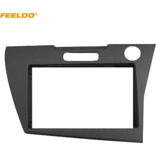 FEELDO Auto Radio Stereo Panel Fascia Frame Adapter For Honda CRZ (RHD)2DIN CD/DVD Dash Fitting Face Frame Install Trim Kit