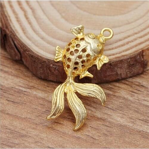 SIXTY TOWFISH 20 Pieces DIY Jewelry Accessories 33*18mm Alloy Ancient Retro Style Materials Flower Charms