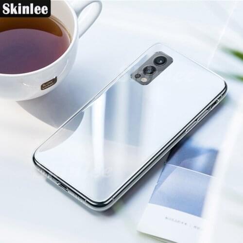 Skinlee 2 pcs Cover For OnePlus Nord 2 5G Case Transparent Clear Water Cover For One Plus Nord CE N200 Clear Shockproof Cases