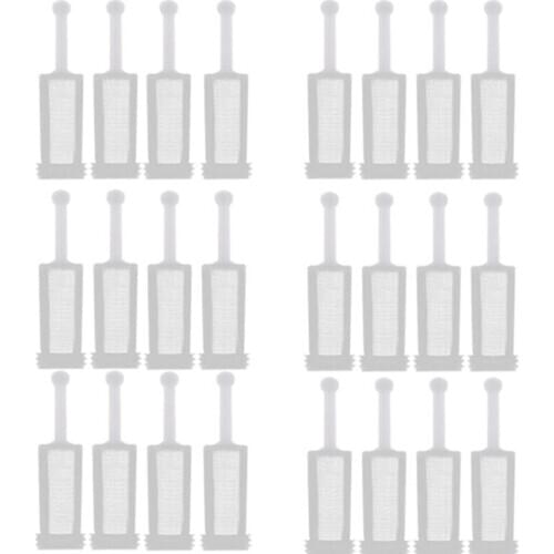 HLZS-24 Pcs Universal Gravity Spray-Gun Filters Fine Mesh, Disposable Gravity Feed Spray-Gun Paint Strainer