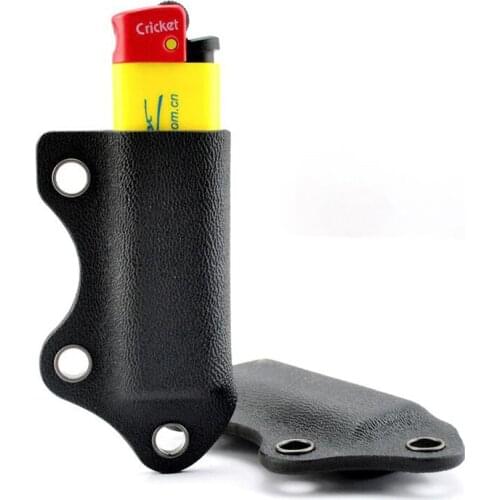 DIY material Knife handle Lighter scabbard K sheath case USA kydex 2 set screw (Lighter not including)