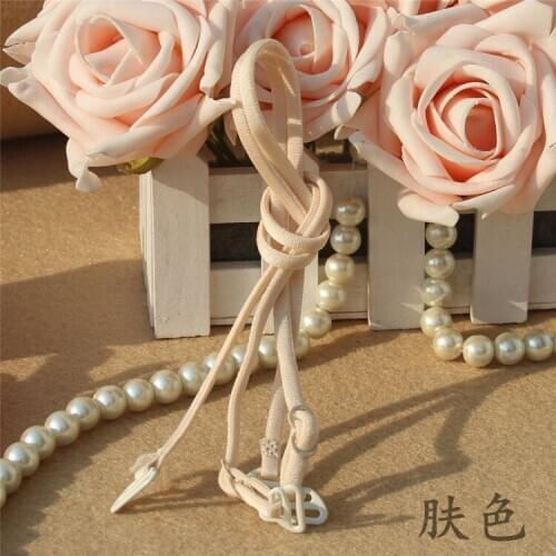 Fashion Natural color cross bra with antiskid Shoulder Strap pretty Charming comfortable plastic buckle 10pcs/lot random color