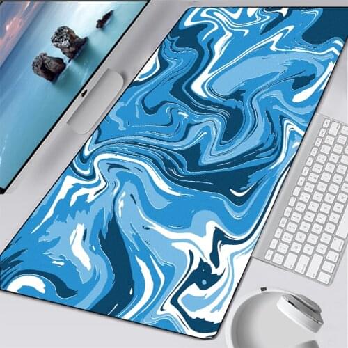 Fashion Mouse Pad Art Table Mats Office Carpet Desk Pad Mouse Mat Black Big Mousepad Rubber Mat Computer keyboard desk mat gift