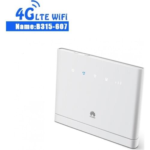 Unlocked Huawei B315s-607 4G LTE WiFi Modem +2PCS ANTENNA