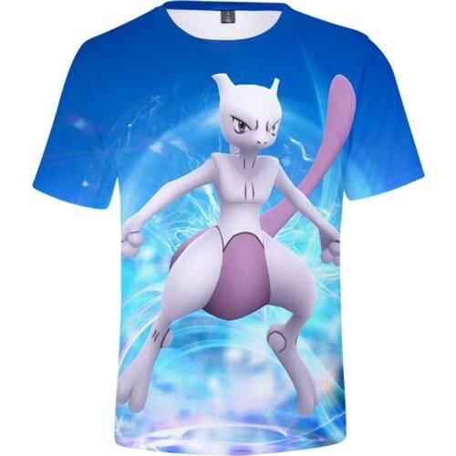 Pokemon Men Clothing Pikachu Men T-shirt Oversized T-shirt Adult Summer Short Sleeve Anime T-shirt Cartoon Pictures 3d Shirts
