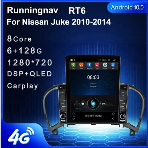 Runningnav For Nissan Juke 2010 2011 2012 -2014 Tesla Type Android Car Radio Multimedia Video Player Navigation GPS