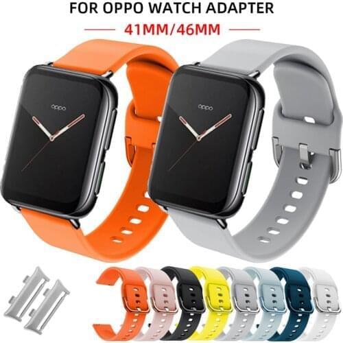 41mm 46mm Bracelet Replacement wrist band for OPPO watch strap sport band silicone