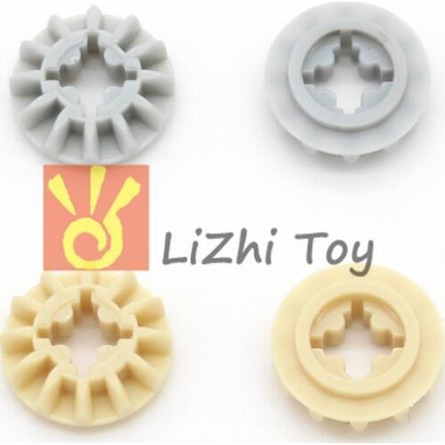 Technic Gear 12 Tooth Bevel Blocks Parts Compatible 6589 Accessories Combination Mechanical