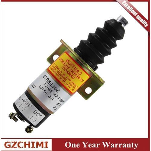 1502-12C6U1B2S1 NEW FUEL SHUT OFF SOLENOID replace FOR LISTER PETTER SOLENOID