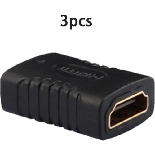 3x Fosmon HDMI Female Coupler Extender Adapter Connector for HDTV HDCP 1080P