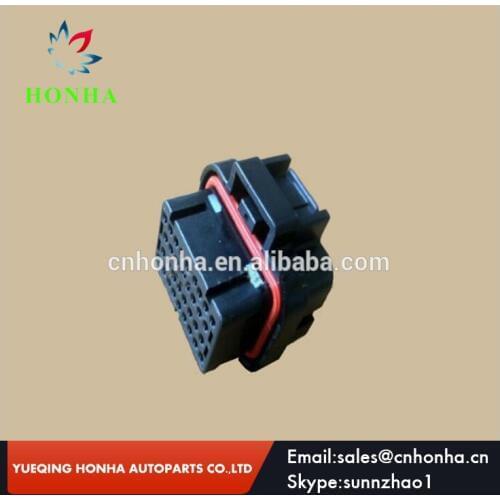 4-1437290-0 PA66 34 pin female automotive Tyco AMP Connectorwire harness