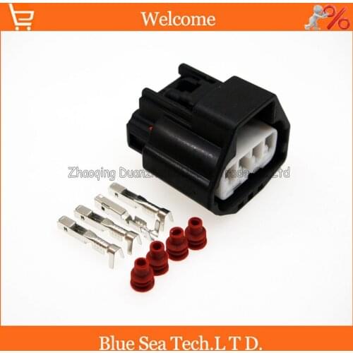4 pin/Way FCI Electrical Connector plug,Auto Female waterproof connector for Car,motorcycle,electrombile etc