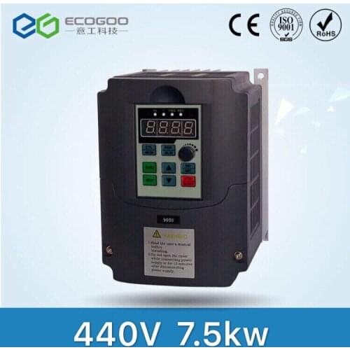 7.5kw 440v AC Frequency Inverter & Converter Output 3 Phase 650HZ ac motor water pump controller /ac drives /frequency converter