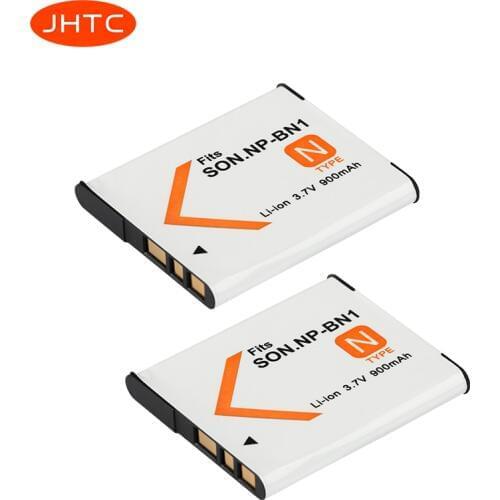 JHTC 900mAh NP-BN1 Battery NPBN1 NP BN1 BN Batteries For SONY DSC TX9 T99 WX5 TX7 TX5 W390 W380 W350 W320 W360 QX100