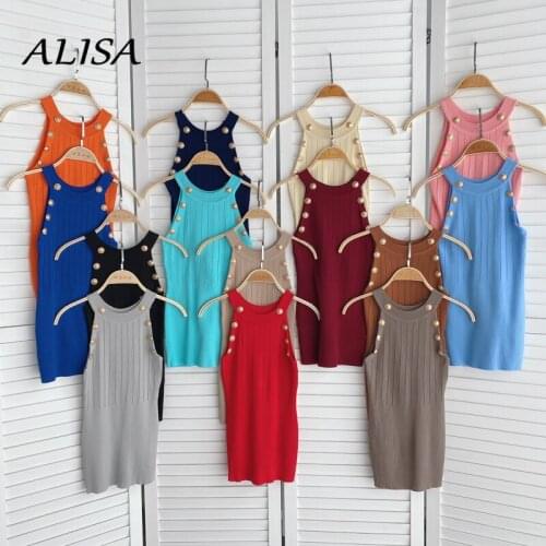 Alisawang Women's Cropped Tank Tops