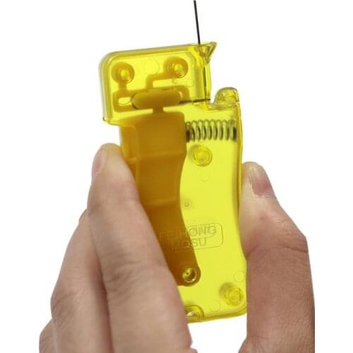 Auto Needle Threader DIY Sewing Threader Hand Machine Sewing Automatic Thread Device For Elderly Housewife Household Accessories
