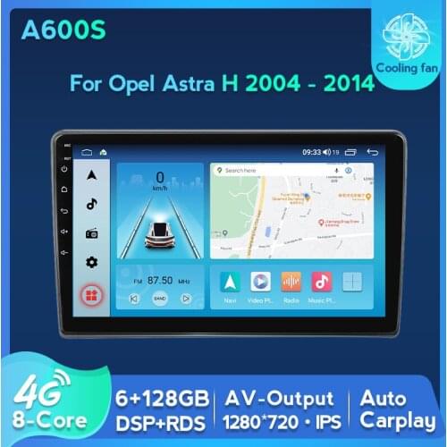 6G+128G DPS RDS Android 11 Car Radio Auto Multimedia DVD Player For Opel Astra H 2004-2014 GPS Navigation Auto carplay 2 din