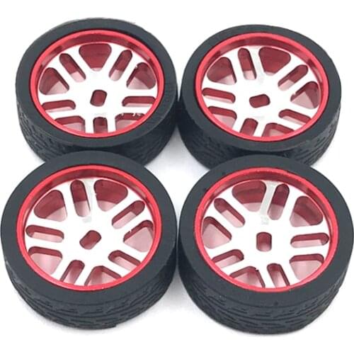 WLtoys 1/28 K969 K979 k989 K999 P929 P939 awd iw04m Remote Control Car Spare Parts Metal Soft Tire Wheel Hub