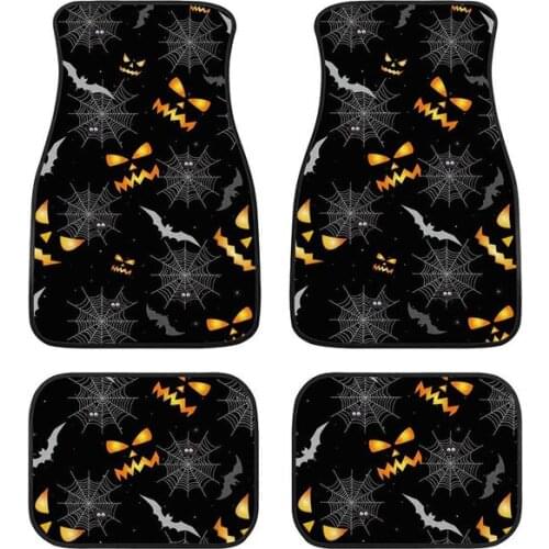 Aimaao All Saints' Day Printing Car Floor Mat 4 Pcs Universal Auto Front Rear For Skoda Octavia 2 Honda Civic 2006 2011 Bmw