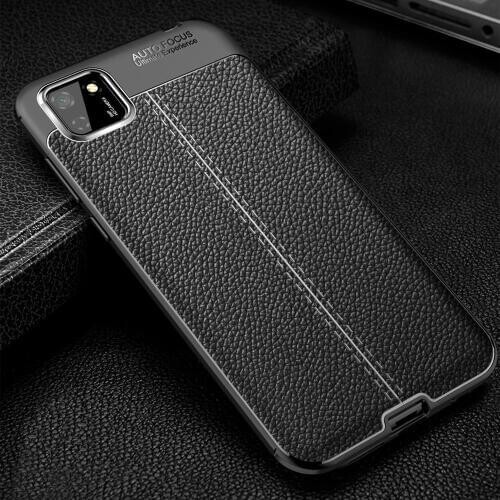 Case For Huawei Y5P Shockproof Hybrid Armor Leather Texture Soft TPU Case For Huawei Honor 9S DUA-LX9 9 S Honor9S Y5P 5.4inch