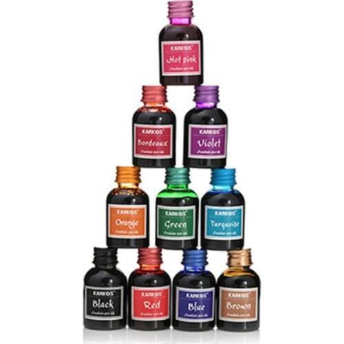 1 Bottle Refill Ink Pure Color 30ml Fountain Pen Ink Refilling Inks Stationery School Office Supply