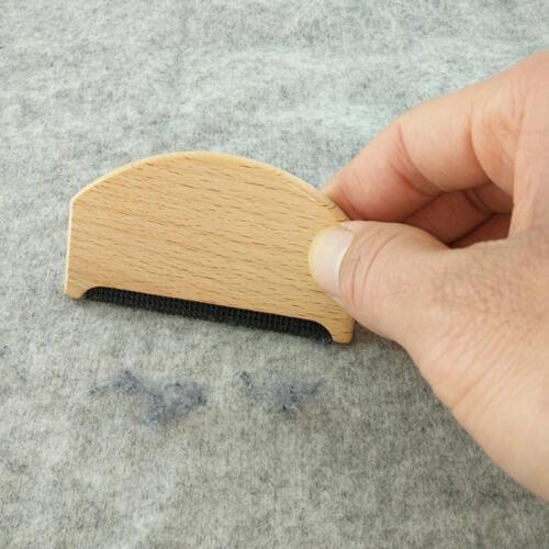 Wooden Fabric Clothes Cashmere Sweater Lint Removers Manual Portable Wooden Lint Trimmer Shaver Comb Garment Care