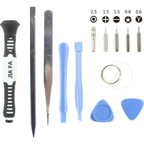 JIAFA JF-8112 13 in 1 Repair Tool Set for iPhone 7 & 7 Plus