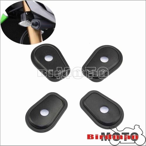 Set Indicator Spacers Front & Rear Turn Signal Blinkers Adapter Spacer for Kawasaki Ninja Versys 650 1000 Z800 Z1000 Z750 Z250