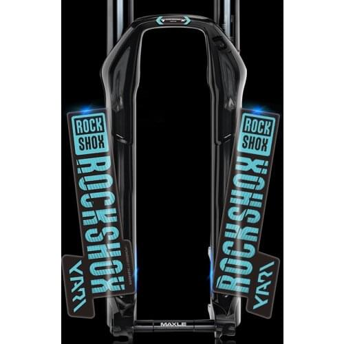 ROCKSHOX YARI MTB Front Fork Sticker Bicycle Color Change Decal Bicycle Accessories