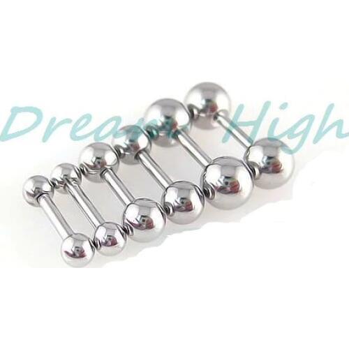 New Arrive Earring Stud 316L Stainless Steel Cool Ear Ring Barbell Fake Ear Expander 1.2mm Bar Hot Sale 200pcs